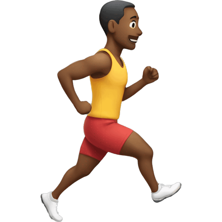 Running on treadmill  emoji