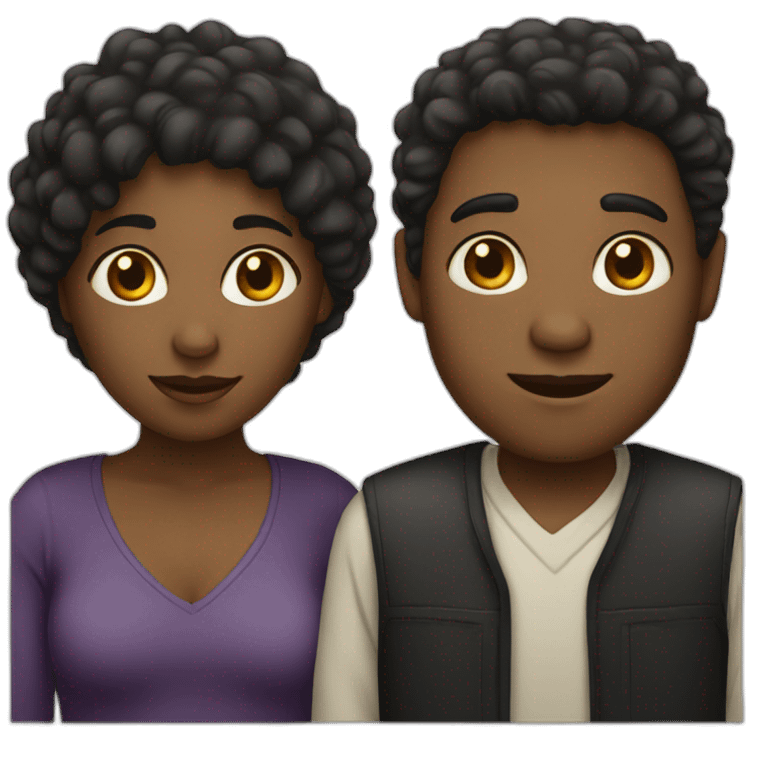 white-man-with-a-black-woman emoji