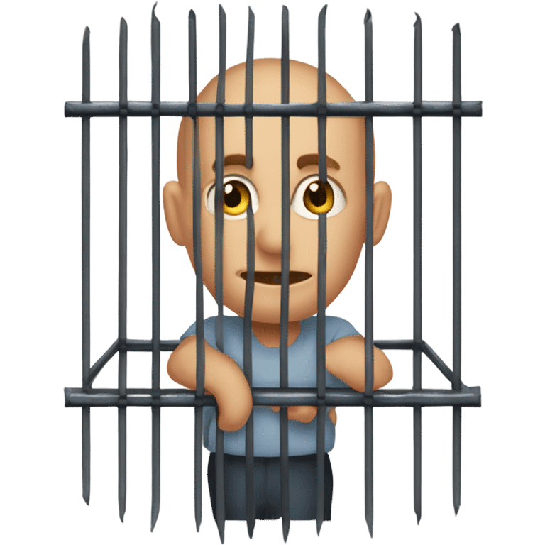 Gobelin dans une cage emoji