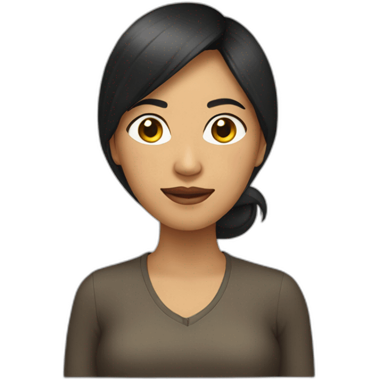 Indonesian female emoji