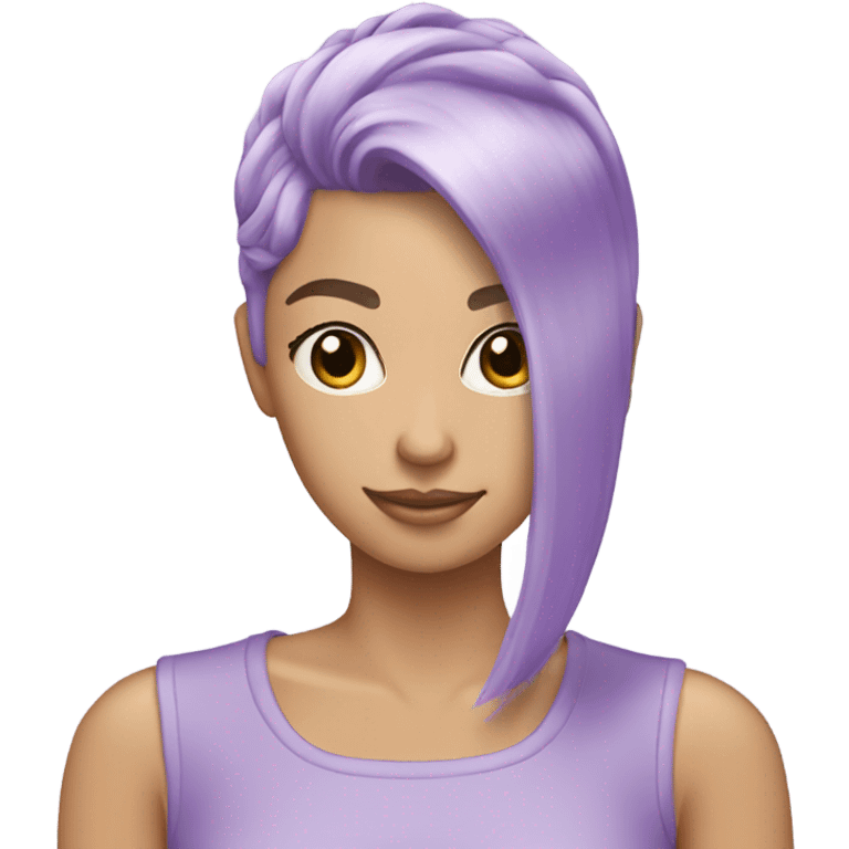 pastel purple shampoo emoji