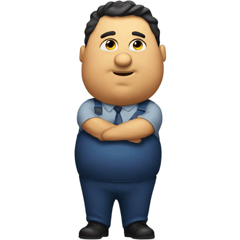 fat post man  emoji