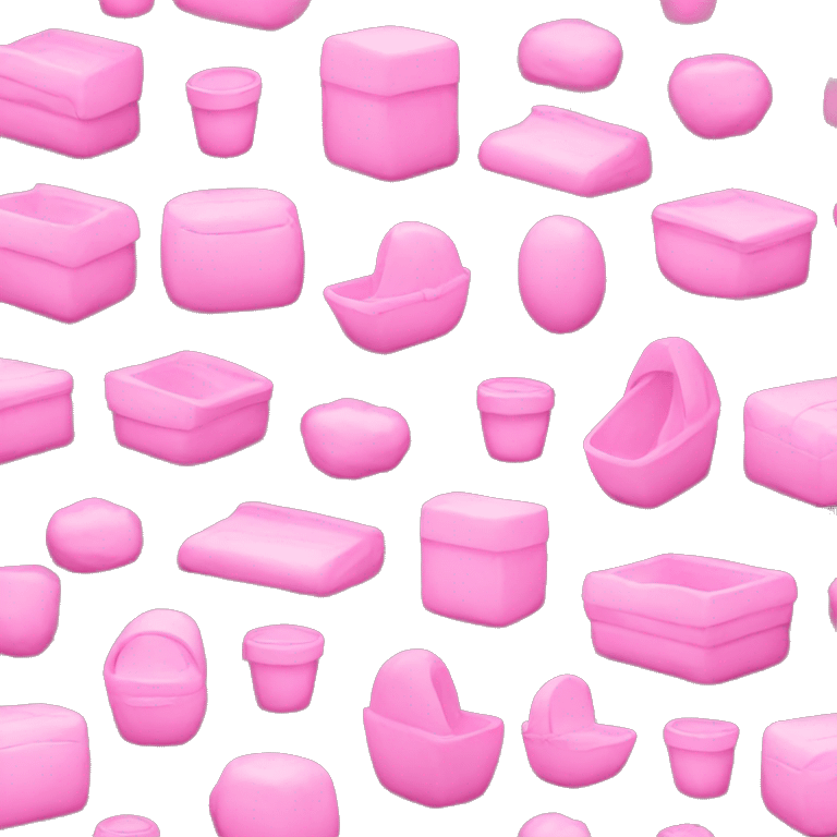 pink things emoji