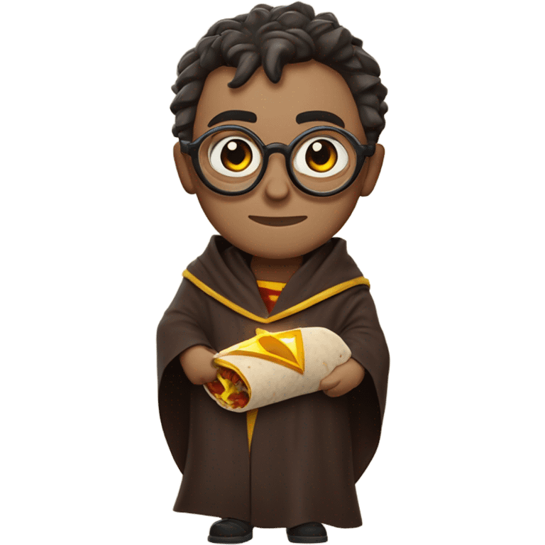 Harry Potter in a burrito  emoji