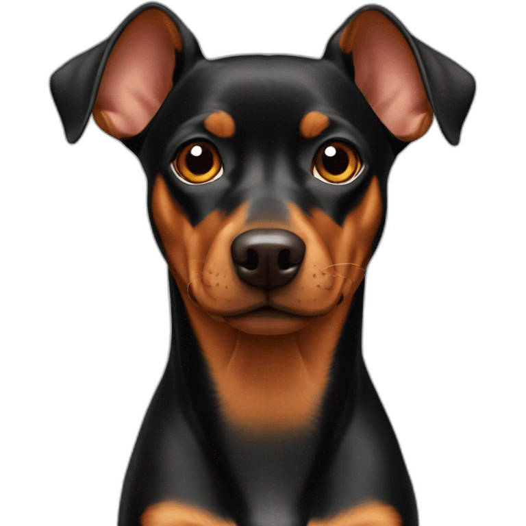 pinscher brown  emoji