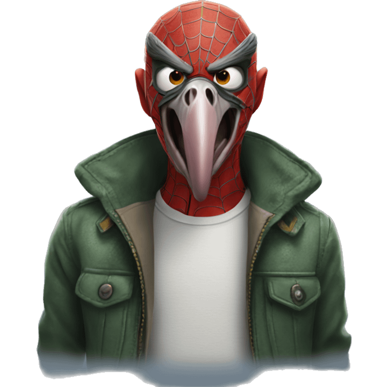 The Vulture from Spiderman emoji