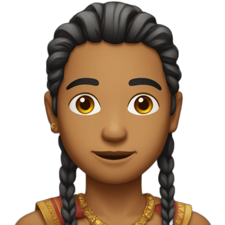 atractive indian emoji