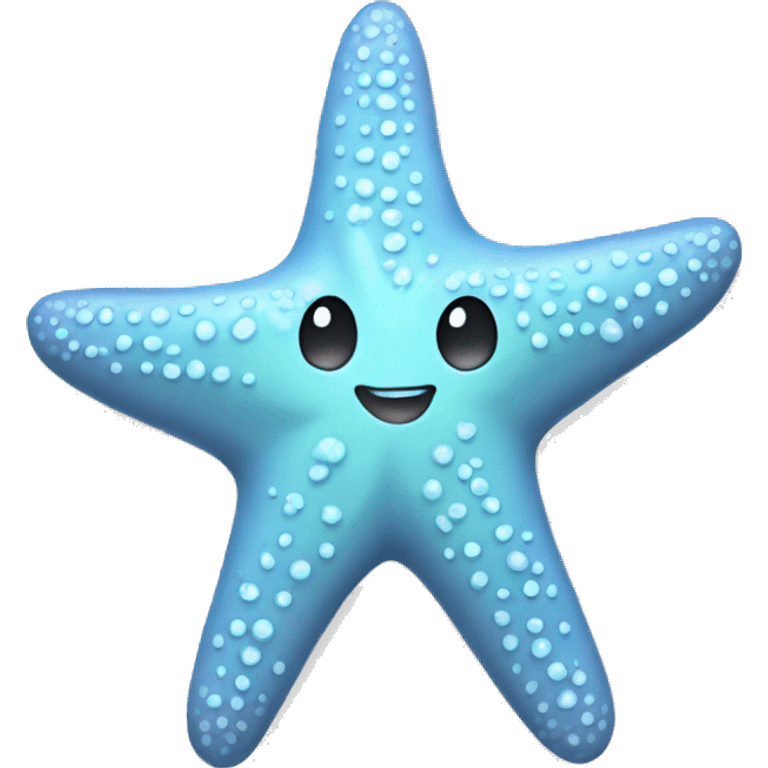 pastel blue starfish emoji