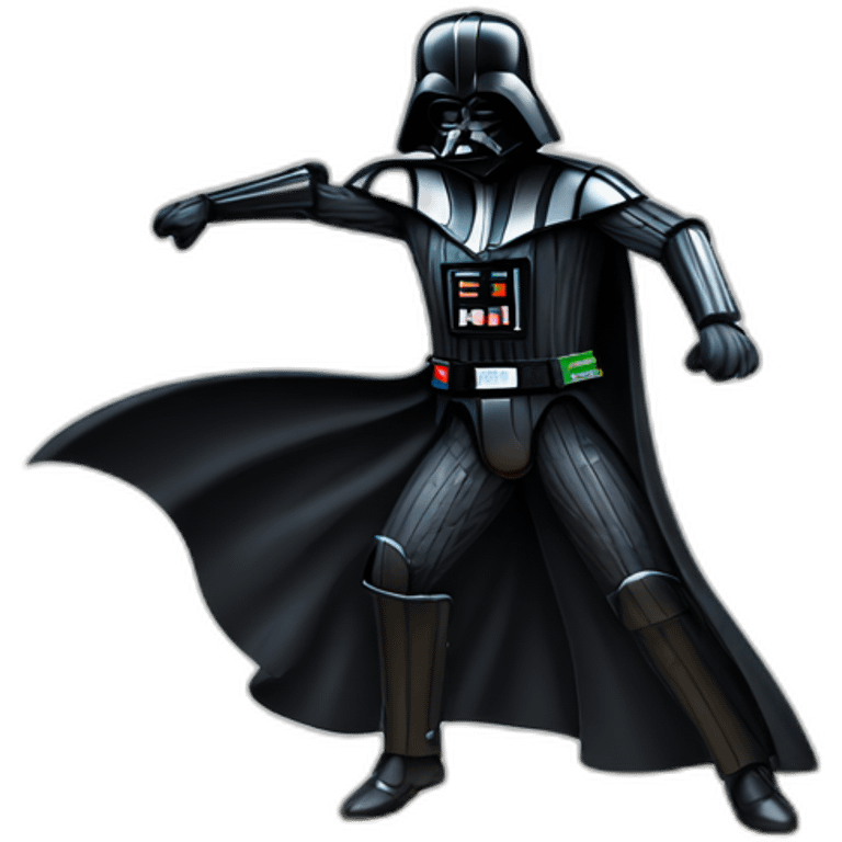 Darth Vader dancing emoji