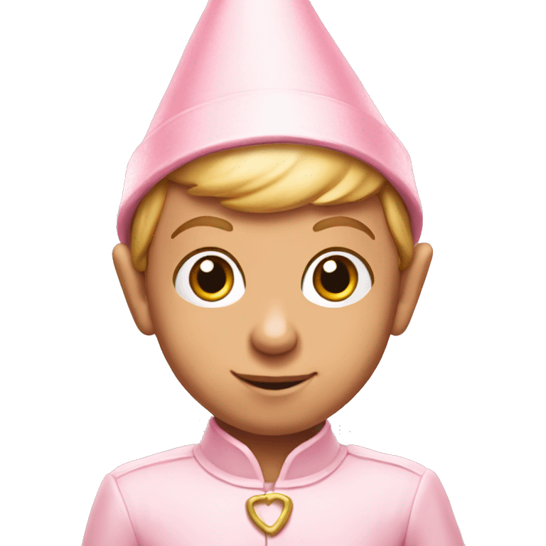 light pink elf on the shelf emoji