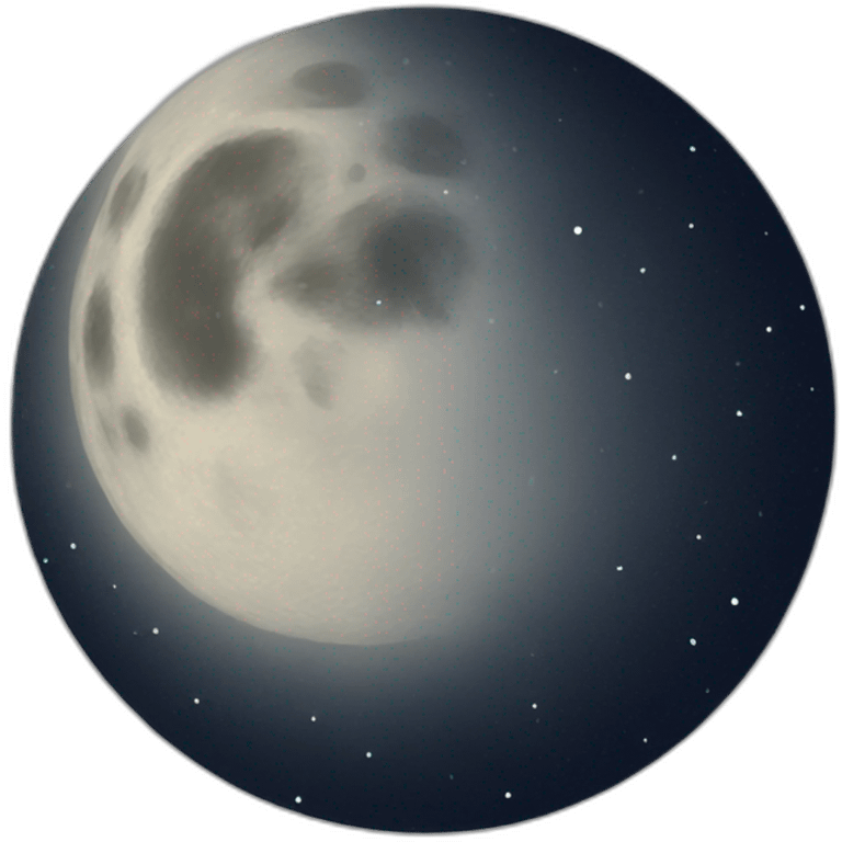 Moon night emoji