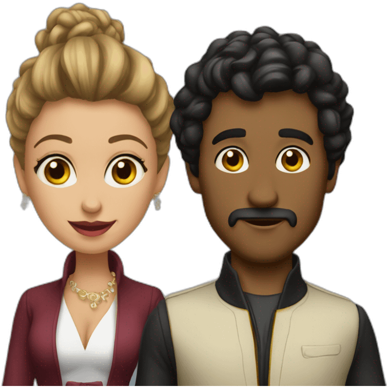 Bernard and miss Bianca  emoji