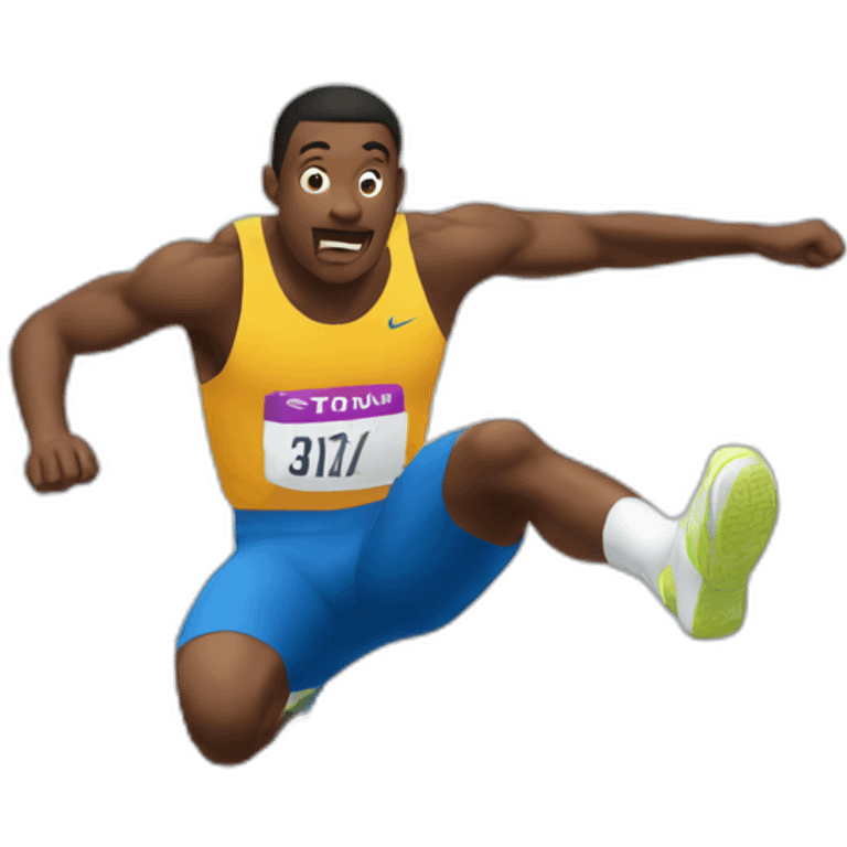 hurdle emoji