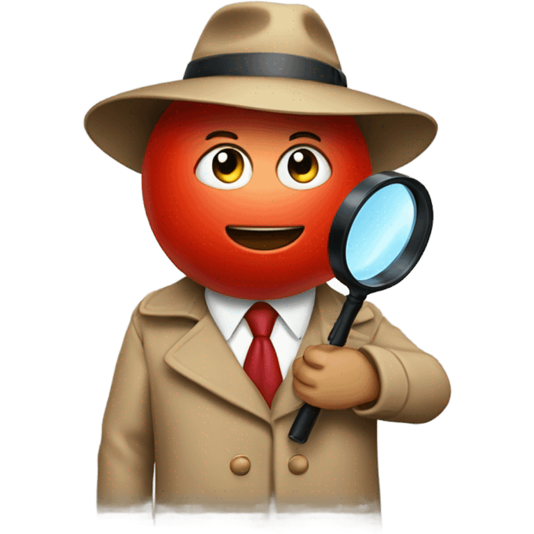 Tomato spy emoji