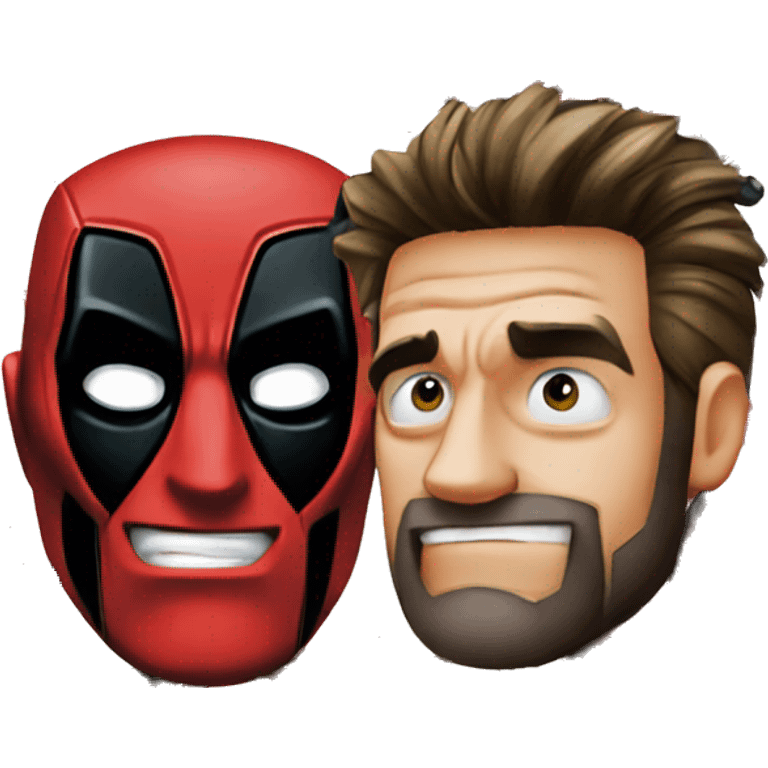 Deadpool and wolverine emoji