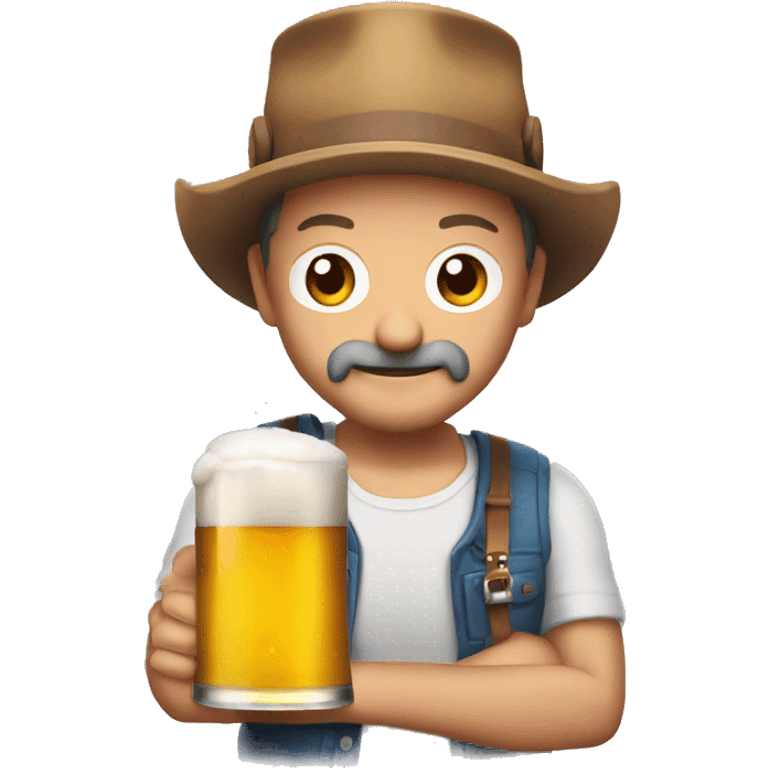 Tony Tony chopper qui boit une bière  emoji