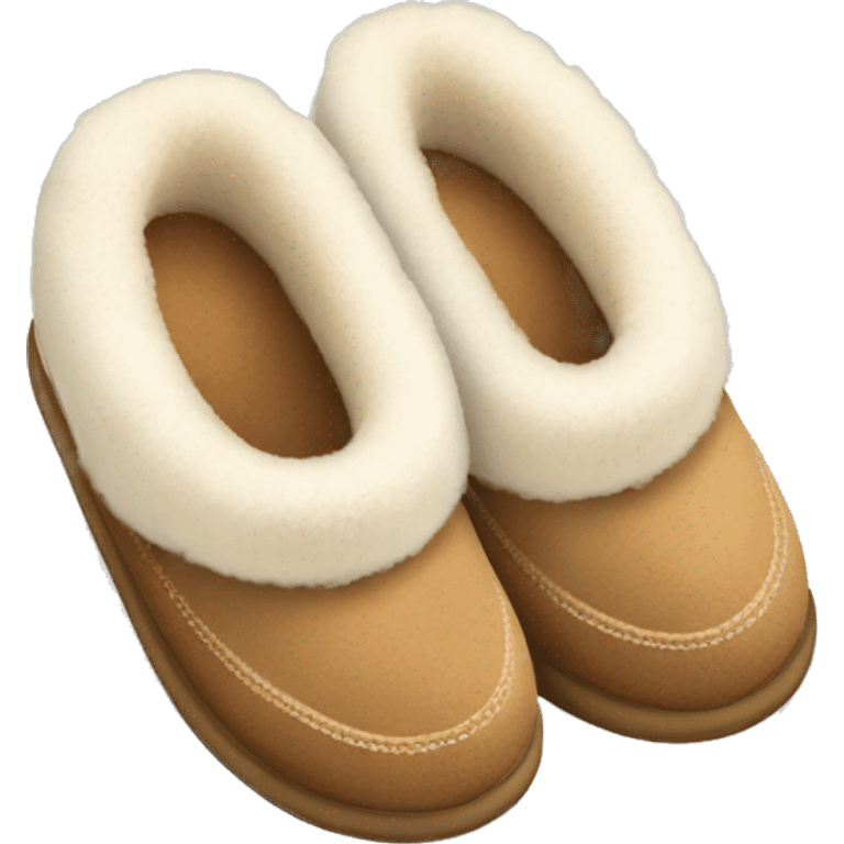 ugg mini slippers emoji