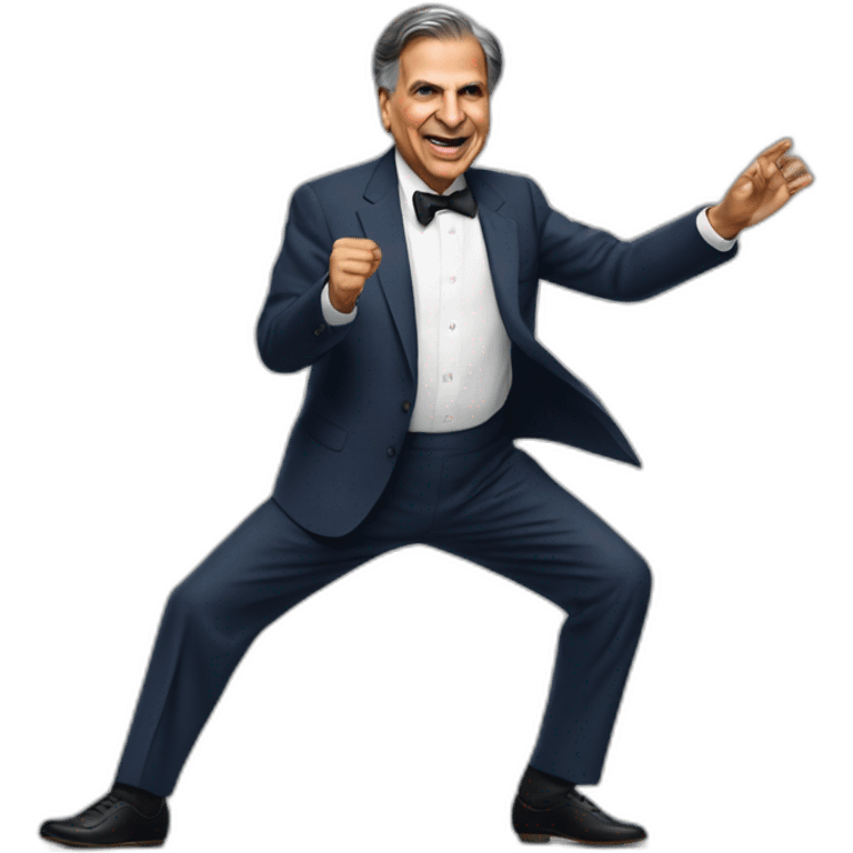 Ratan Tata dancing emoji