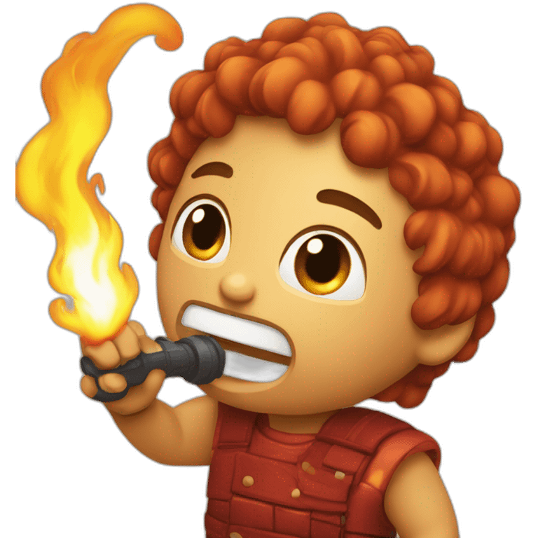 fire breather emoji