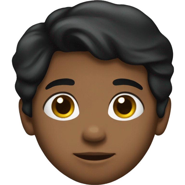 A  black-haired  male  infant. emoji