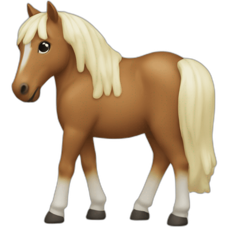 Horses white candle emoji