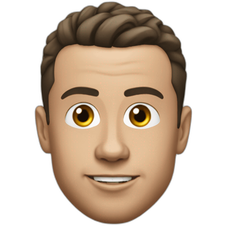 Ronaldo sur Macron emoji