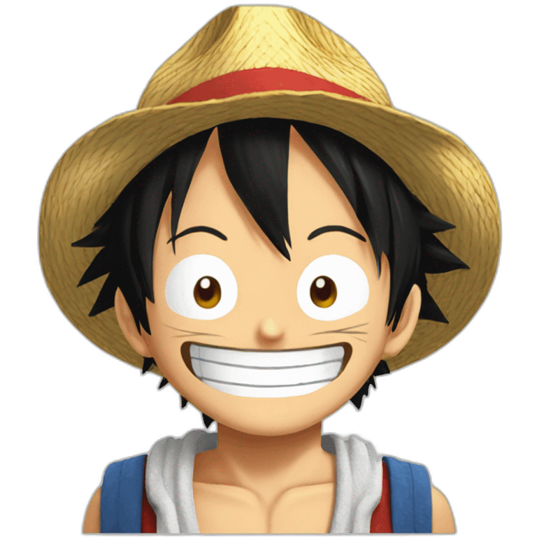 Monkey d luffy emoji