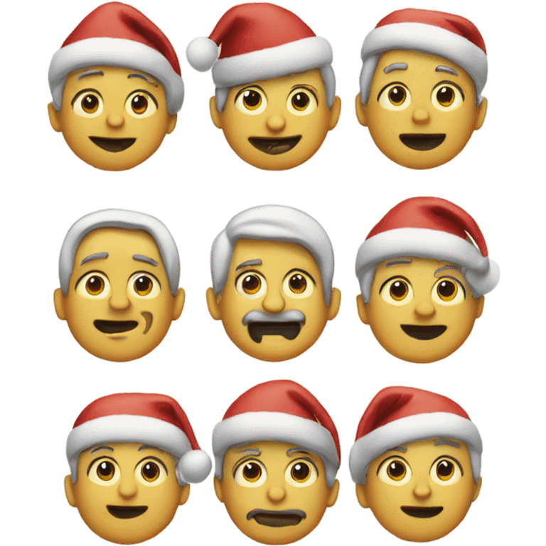  Retro Christmas film scene  emoji