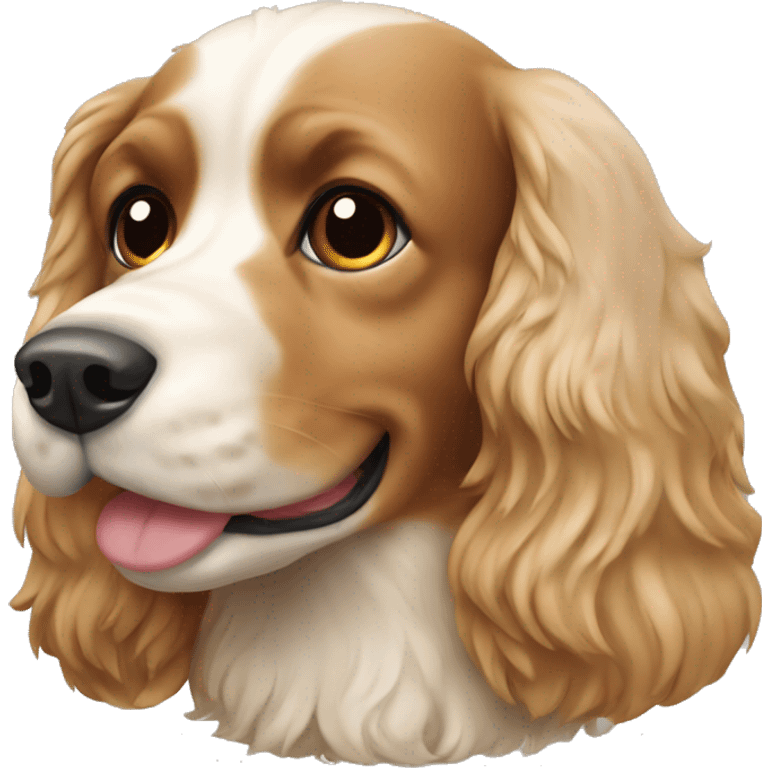 Spaniel Biege dog emoji