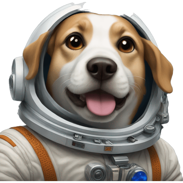 Dog in Space emoji