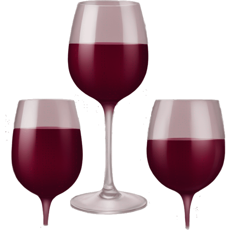 Wine red aesthetic emoji