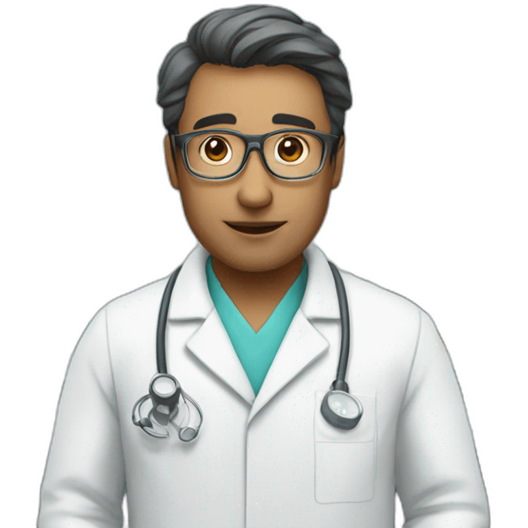 scientist-with-owl-in-hospital emoji