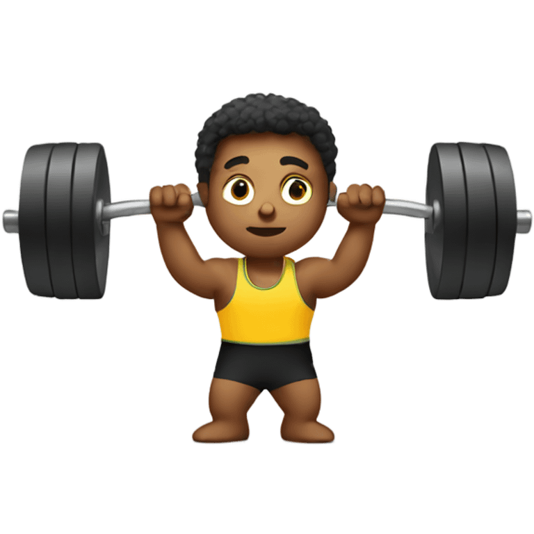 weight lifting  emoji