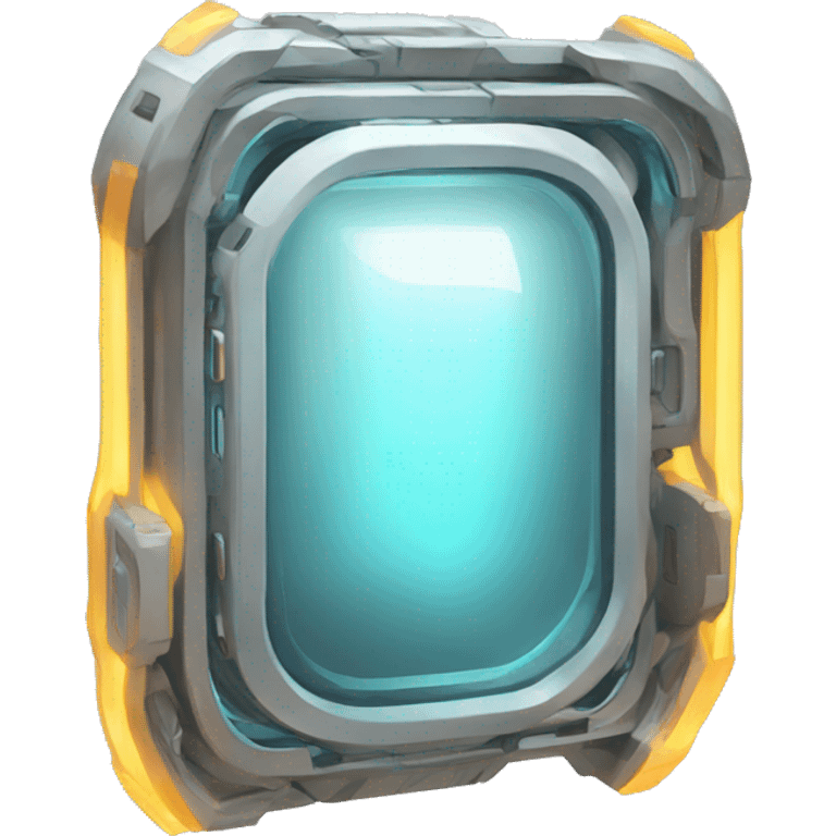 futuristic frame emoji