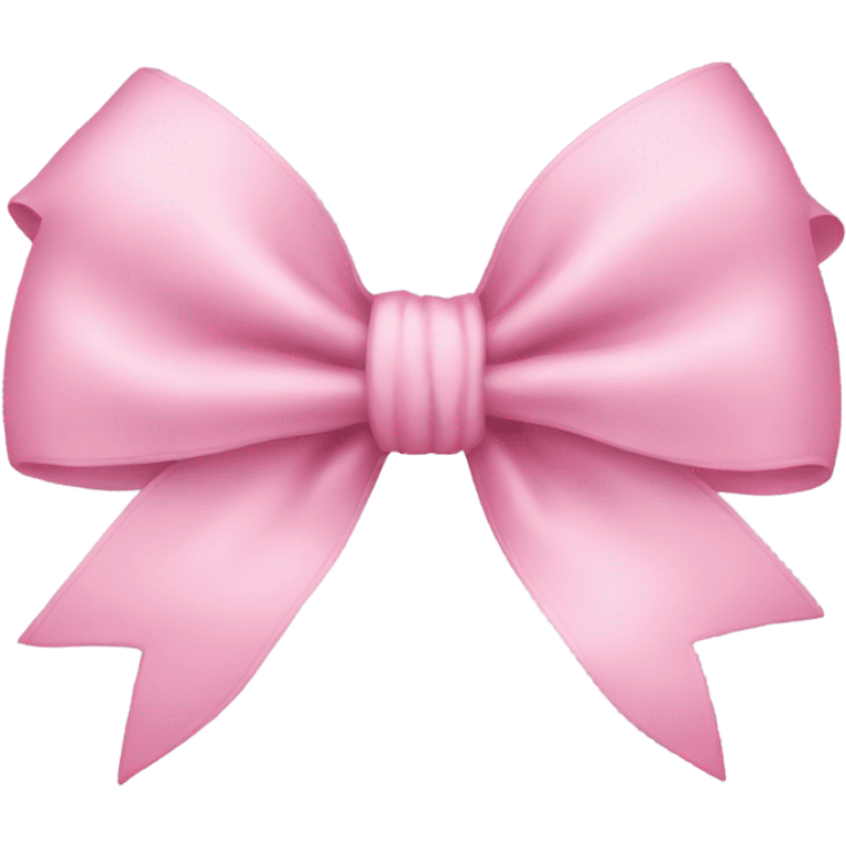 Baby pink bow emoji