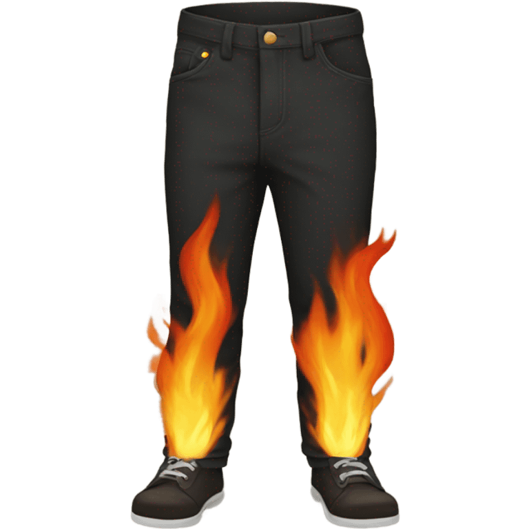 Pants on fire emoji