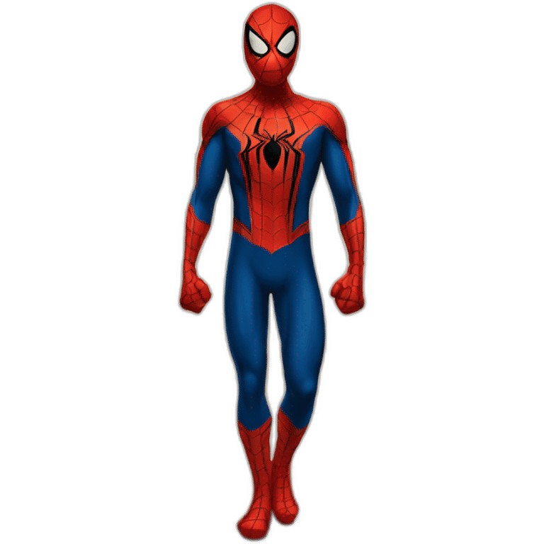 Spiderman in a Indian road emoji