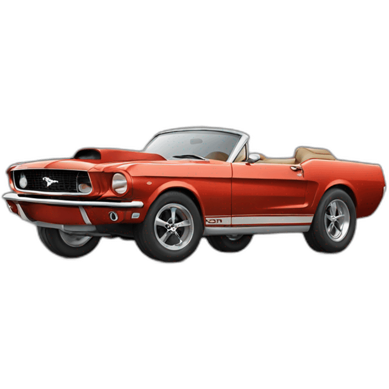 Hot Ford mustang  emoji