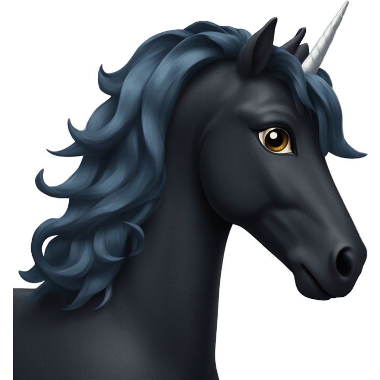 Black unicorn  emoji