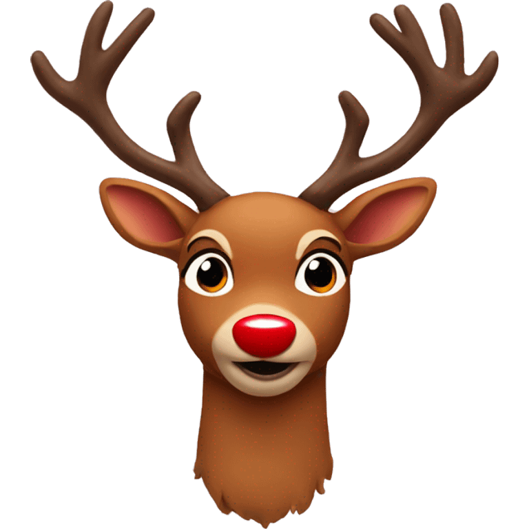 Rudolph emoji