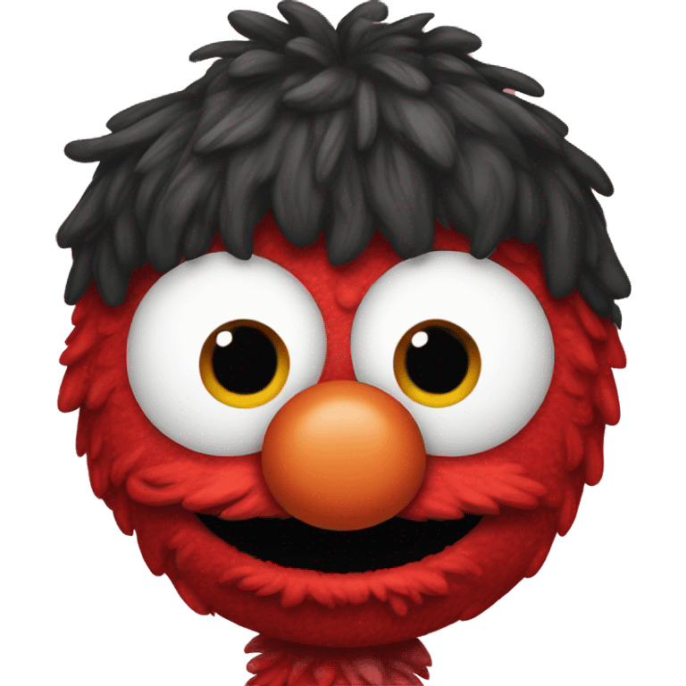 Cute Elmo head emoji