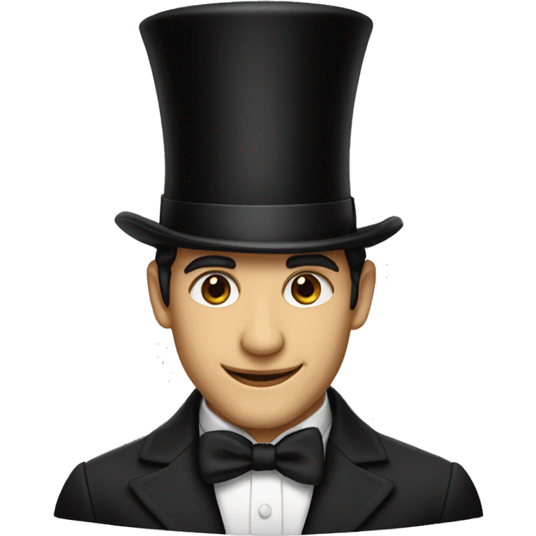 Jonathan Bailey top hat emoji