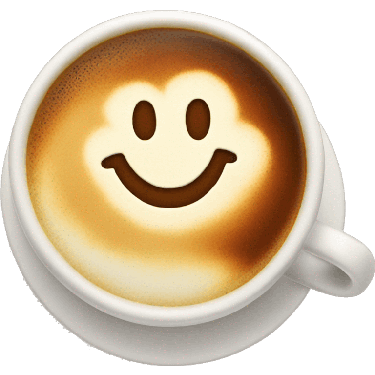 Coffee latte emoji