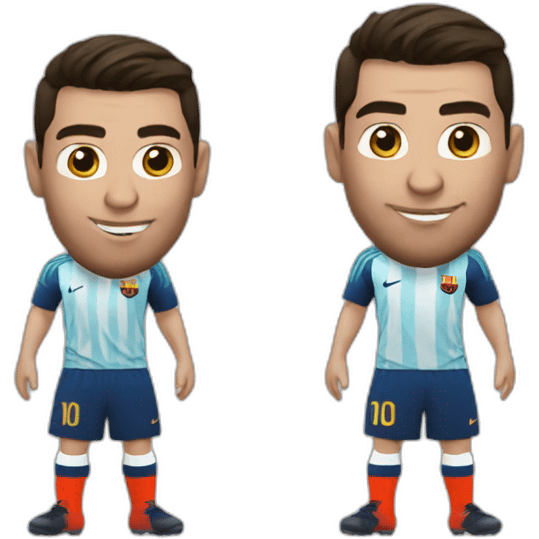 Cristiano messi emoji