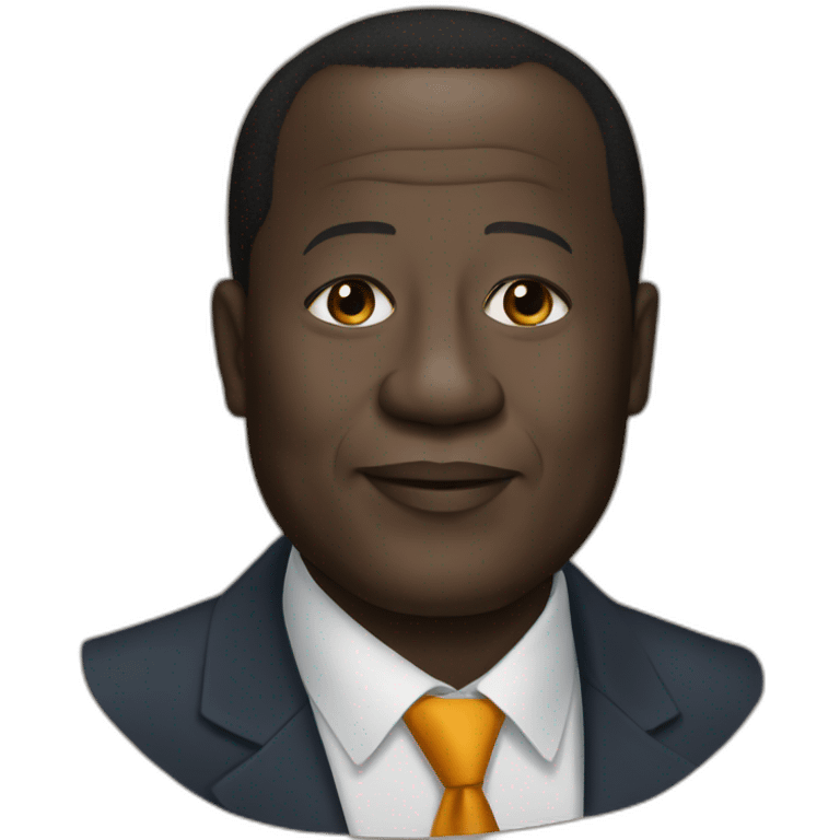 Alassane Ouattara emoji