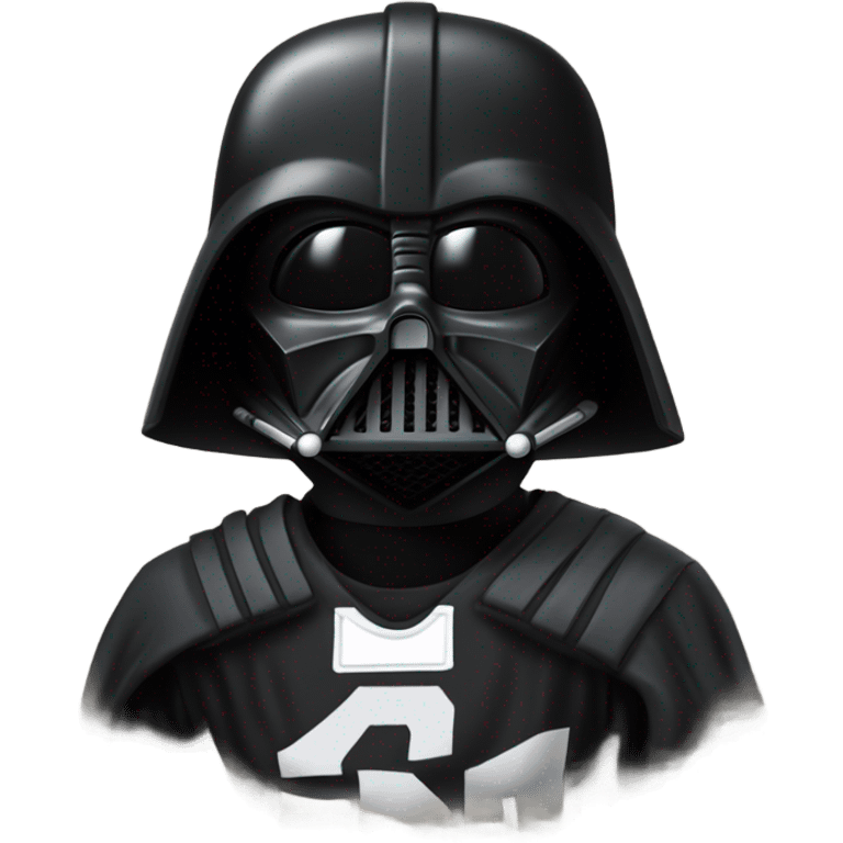 Darth Vader with a Johnny manziel Texas a&m jersey emoji