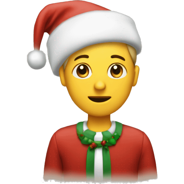 A Christmas letter  emoji