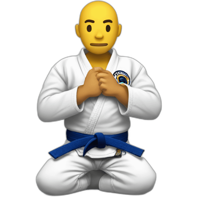 jiu jitsu triangle choke emoji