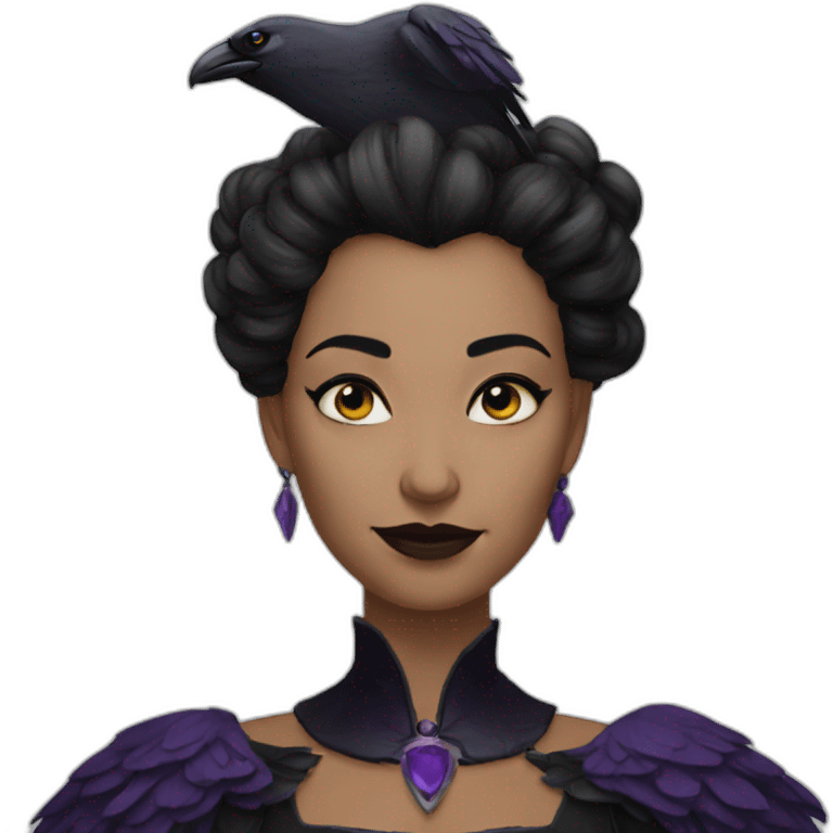 Raven Queen emoji