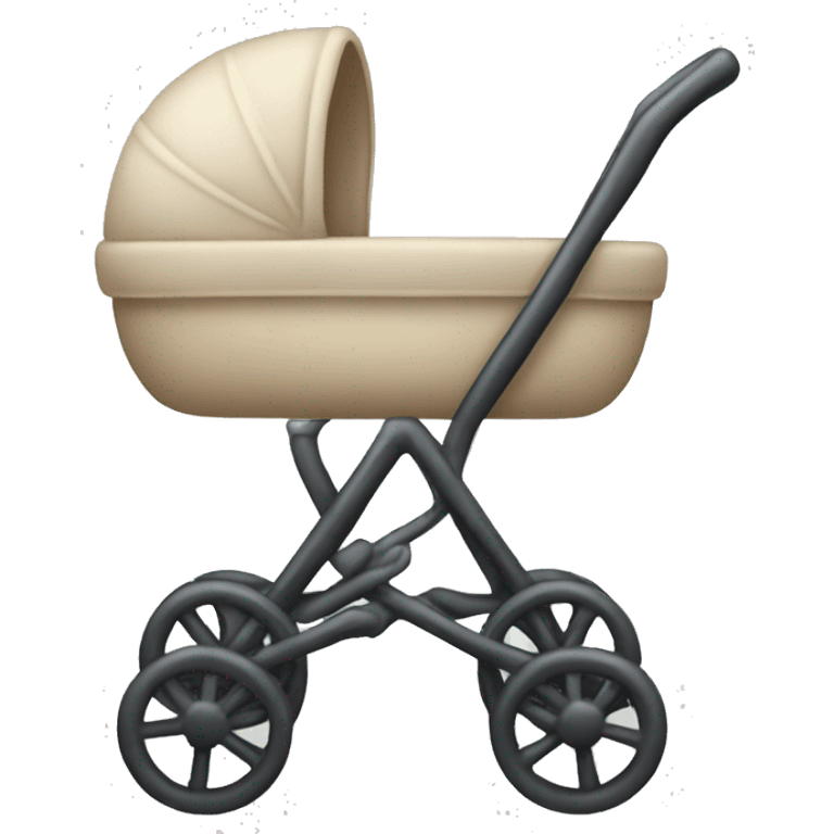 neutral baby buggy emoji